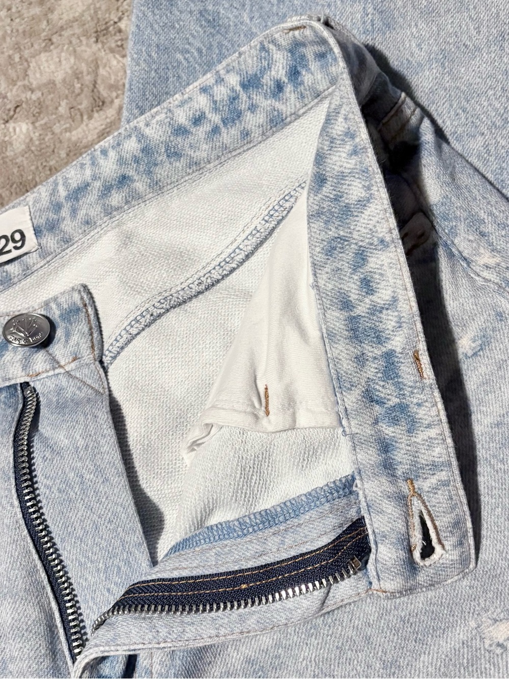 RAG & BONE Miramar Sofie Sweatpant Jeans - Picture 7 of 11
